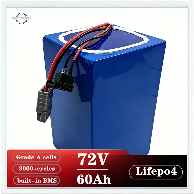 72V 60Ah Lifepo4 Battery Pack - Lithium 72V 60Ah LiFePO4-Akkupack BMS 24S